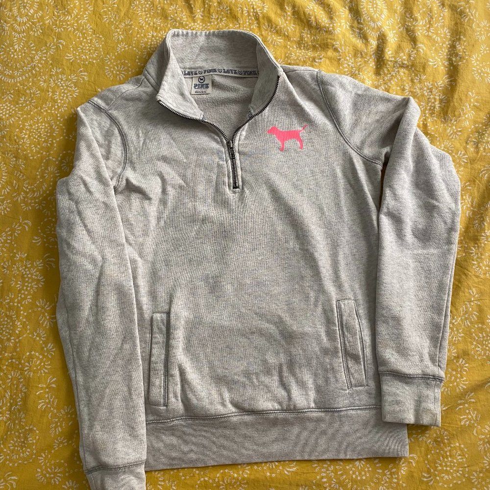 PINK quarter zip